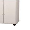 Ver imagem 6 de Tábua de passar roupas Bel 2 portas + 1 gaveta Branco brilho