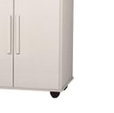 Ver imagem 6 de Tábua de passar roupas Bel 2 portas + 1 gaveta Branco brilho
