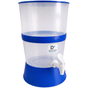 Ver imagem 2 de Filtro de Água 7,5L Bebedouro Compacto com Vela Cerâmica e Boia Dosadora Inmetro - Azul