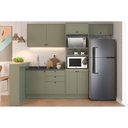 Ver imagem 3 de Balcão de Cozinha Évora Ph 3120 C/ 3 Gavetas S/ Tampo 80cm Verde - Herval