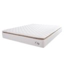 Ver imagem 1 de Colchão Casal Queen Molas Ensacadas City Pillow Top 158x198x23cm Branco-bege Hellen Branco-bg