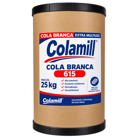 Cola Branca 615 – Colamill 25kg