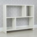 Ver imagem 2 de Rack para TV Modelo Barcelona 70cm MDP com Nicho Branco Mercado Das Prateleiras