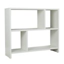 Ver imagem 3 de Rack para TV Modelo Barcelona 70cm MDP com Nicho Branco Mercado Das Prateleiras