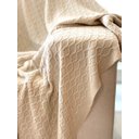 Ver imagem 4 de Manta Tricot Entrelace Offwhite