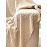 Manta Tricot Entrelace Offwhite - 4