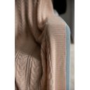 Ver imagem 2 de Manta Tricot Trança Rosé
