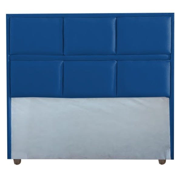 Cabeceira Ana Marinho Cama Box Painel Casal 90 Suede - 2