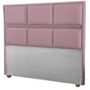 Ver imagem 1 de Cabeceira Ana Rosa Cama Box Painel Casal 90 Suede