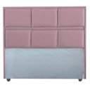 Ver imagem 2 de Cabeceira Ana Rosa Cama Box Painel Casal 90 Suede