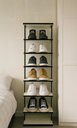Ver imagem 3 de Sapateira Hall de Entrada Vertical Slim Mdf- 7 Pares Montada