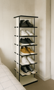 Ver imagem 4 de Sapateira Hall de Entrada Vertical Slim Mdf- 7 Pares Montada