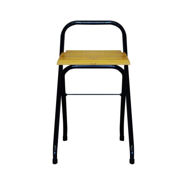 Conjunto Mesa Dobrável com 2 Cadeiras Rústico Madeira Natural - 2