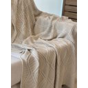 Ver imagem 1 de Manta Tricot Luxo Offwhite