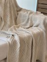 Ver imagem 1 de Manta Tricot Luxo Offwhite