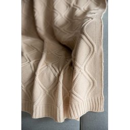 Manta Tricot Luxo Offwhite - 5