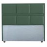 Cabeceira Ana Verde Cama Box Painel Casal 90 Suede - 2