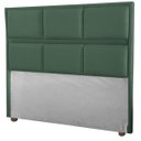 Ver imagem 1 de Cabeceira Ana Verde Cama Box Painel Casal 90 Suede