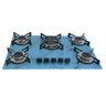 Cooktop Chapa 5bocas Tripla Chama 127/220v Marmo Azul - 1