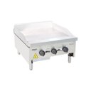 Ver imagem 1 de Chapa Bifeteira Lanche Americana Lisa Inox Gás 60 Cm CG60 - Venâncio