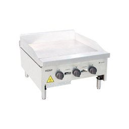 Chapa Bifeteira Lanche Americana Lisa Inox Gás 60 Cm CG60 - Venâncio - 1