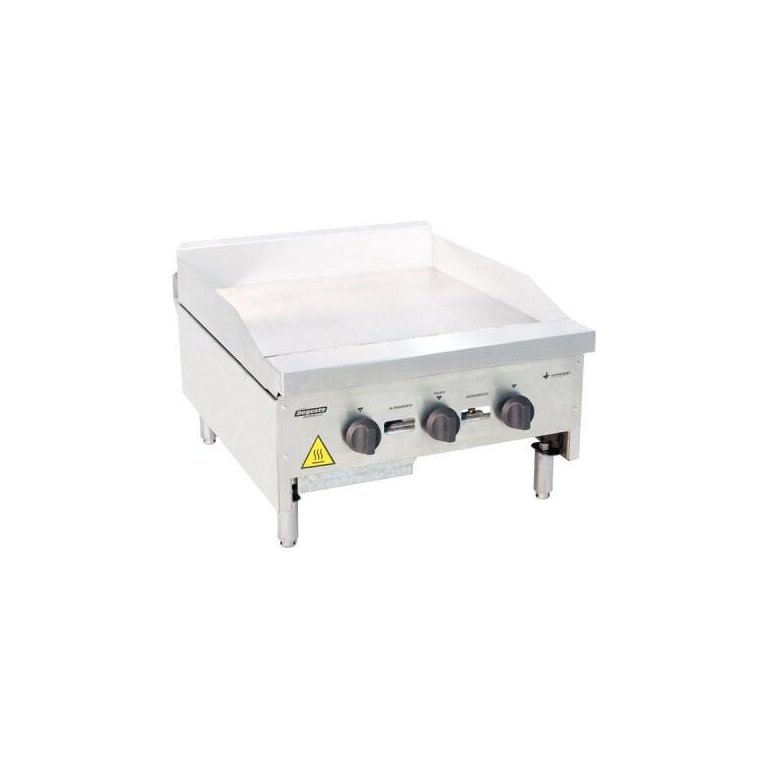 Chapa Bifeteira Lanche Americana Lisa Inox Gás 60 Cm CG60 - Venâncio