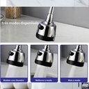 Ver imagem 6 de Torneira Gourmet Flexível de Parede com Ducha 1/2'' - Inox