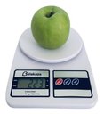 Ver imagem 3 de Balança Digital 10kg Nutrição e Dieta Cozinha Alta Precisão:branca/10 Kg