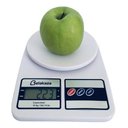 Ver imagem 3 de Balança Digital 10kg Nutrição e Dieta Cozinha Alta Precisão:branca/10 Kg
