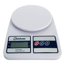 Ver imagem 1 de Balança Digital 10kg Nutrição e Dieta Cozinha Alta Precisão:branca/10 Kg