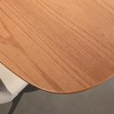 Ver imagem 4 de Mesa de Jantar Orgânica para 4 Lugares Kalyx 122 Cm - Champanhe C/ Canella