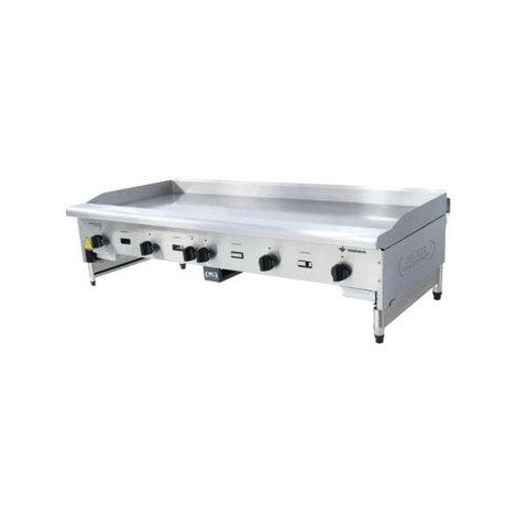 Chapa Americana Lisa 18mm Inox a Gás 150 cm CG150 - Venâncio