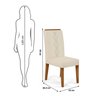 Kit 6 Cadeiras para Sala de Jantar Yasmin - 7