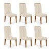 Kit 6 Cadeiras para Sala de Jantar Yasmin - 1