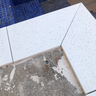 Borda Piscina Atérmica  CX 12 unid 50x25x1,5cm Branca   Areia de Quartzo - 5