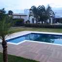 Ver imagem 2 de Borda Piscina Atérmica  CX 12 unid 50x25x1,5cm Branca   Areia de Quartzo