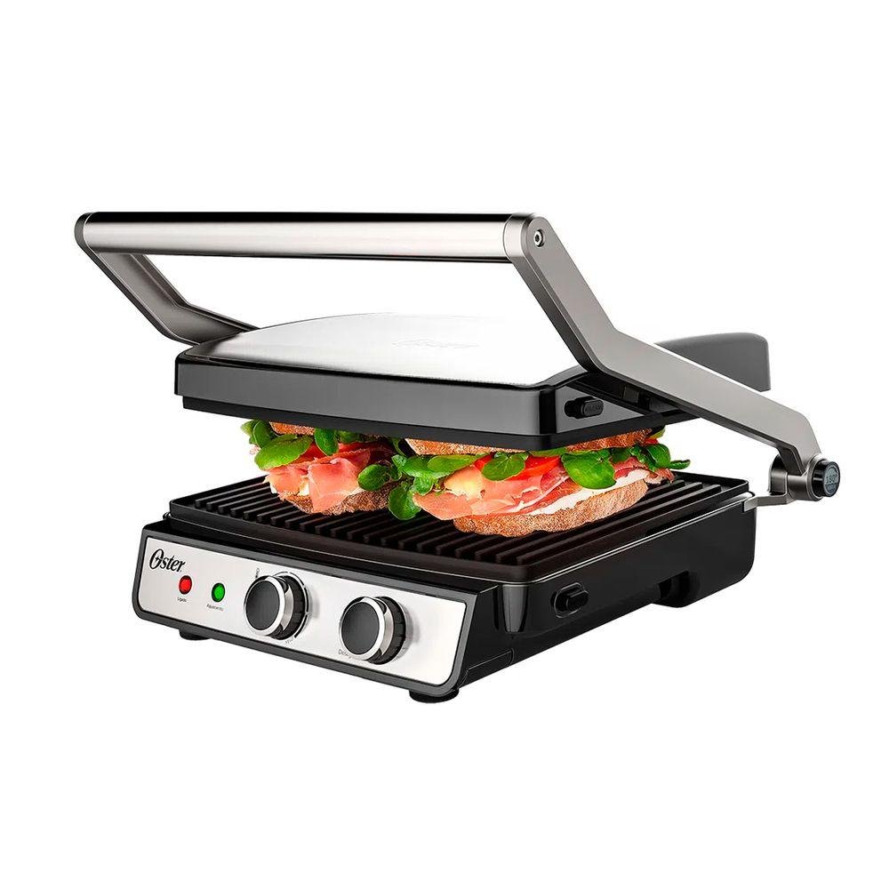 Grill Eletronico Multiuso Chapas Removiveis - 127v