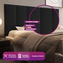 Ver imagem 4 de Cabeceira Painel Estofada para Cama Queen 1,60