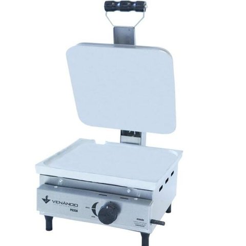 Prensa Chapa Grill Alumínio Lisa 35A PG35A Venâncio