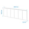 Cabeceira Painel Estofada para Cama Queen 1,60 - 3