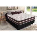Ver imagem 7 de Cama Box Casal + Colchão de Molas Prime Colchões Classic Superlastic 138x188x64 Preto