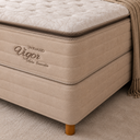 Ver imagem 4 de Conjunto Box Casal 138x188 Vigor Bege Topazio
