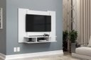 Ver imagem 1 de Painel 1,20 para TV até 48 Polegadas com Nicho Cor Branco Liso Oferta