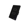 Interruptor Touch Wifi Inteligente AGL 2 Tecla Preto Bivolt - 1