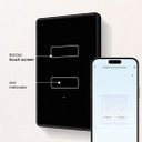 Ver mais imagens de Interruptor Touch Wifi Inteligente Agl 2 Tecla Preto Bivolt