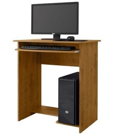 Mesa Escrivaninha Computador Pratic Freijó Esp. Teclado