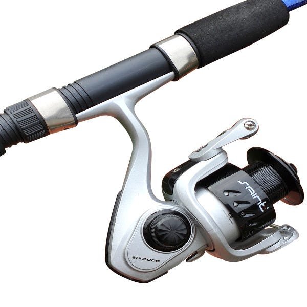 Molinete Saint Plus Shark 2000 Fricção Frontal - 4