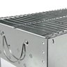 Churrasqueira Pequena Portátil Movel Jardim Carvão Grill Camping Varanda Praia Mini - 2
