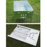 Churrasqueira Pequena Portátil Movel Jardim Carvão Grill Camping Varanda Praia Mini - 8