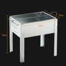 Churrasqueira Pequena Portátil Movel Jardim Carvão Grill Camping Varanda Praia Mini - 10
